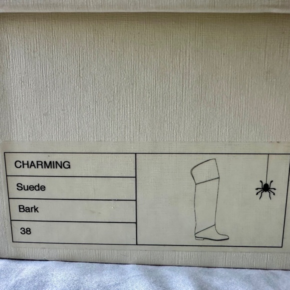 NWT Charlotte Olympia Swede over the knee boots size 38 - Picture 2 of 14